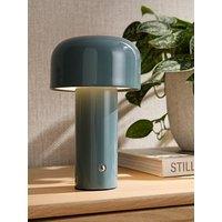 The Very Collection Rechargeable Table Lamp With Dome Shade