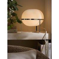 The Very Collection Frosted Sculptural Table Lamp