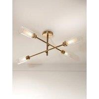 The Very Collection Ribbed Glass Ceiling Light