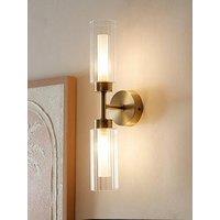 The Very Collection Ribbed Glass Wall Light