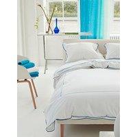 Designers Guild Astor 100% Cotton Quilt Set Cobalt Blue