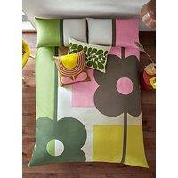 Orla Kiely Abacus Block 100% Cotton Quilt Set