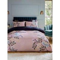 Sara Miller Oriental Blossom 100% Cotton Quilt Set