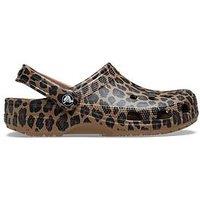 Crocs Classic Animal Clog -Sepia/Leopard