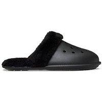 Crocs Classic Fuzz Scuff - Black