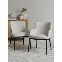 The Very Collection Willow Pair Of Dining Chairs - Fsc Certified