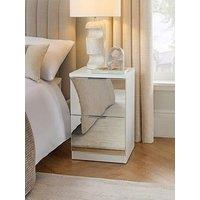 Very Home Palma Mirror 2 Drawer Bedside
