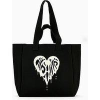 Allsaints Izzy Heart Tote Bag - Black