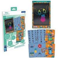 Disney Stitch Stitch 11'' Multicolor Learning Drawing E-Ink Tablet With Stencils
