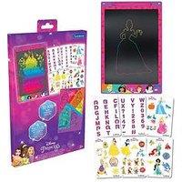 Disney Princess 11'' Multicolor Learning Drawing E-Ink Tablet With Stencils