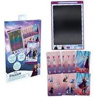 Disney Frozen Frozen 11'' Multicolor Learning Drawing E-Ink Tablet With Stencils
