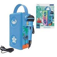 Disney Stitch Stitch Luminous Powerful Bluetooth Speaker With Microphone