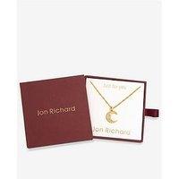 Jon Richard 18K Gold Plated Celestial Pendant - Gift Box