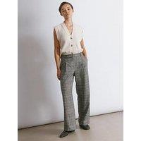 Albaray Check Trouser - Grey