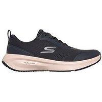Skechers Plush Foam Lace-Up Trainer - Navy