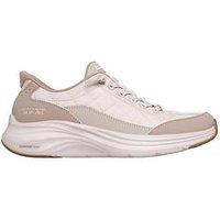Skechers Contour Foam Cozy Fit Bungee Lace Slip-In Trainer - Natural Mesh