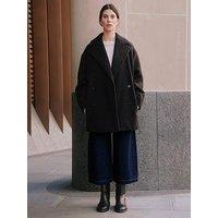 Albaray Curly Db Coat - Brown