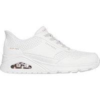 Skechers Uno Banksia Luxe Slip-Ins Trainer - White