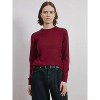 Albaray Fine Merino Wool Jumper - Red