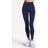 Skechers Go Walk Block Print High Waisted Legging - Blue