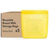 Medela Re-Usable Silicone Breast Milk Storage Bag X 5