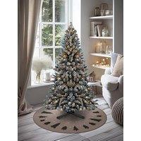 Very Home Merry Christmas Tree Circle Rug