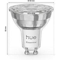 Philips Hue Essentials Colour Gu10 3-Pack And Bridge
