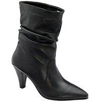 Ravel Gatton Slouchy Calf Boots - Black