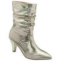 Ravel Gatton Slouchy Calf Boots - Gold