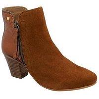 Ravel Tay Ankle Boots - Teak