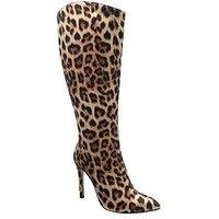 Ravel Gibson Knee Boots - Leopard