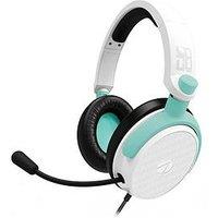 Stealth C6-100 Headset Burst - Teal & White