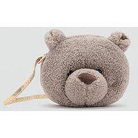 Mango Younger Girls Novelty Bear Bag - Brown