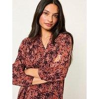 Fatface Charlie Vintage Tunic - Dusky Purple