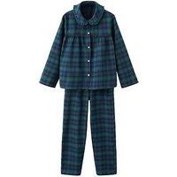 Mango Girls Tartan Pyjamas - Green