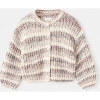 Mango Younger Girls Stripe Knitted Jumper - Multi