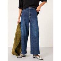 Fatface Hove Crop Jean - Denim Dark Blue