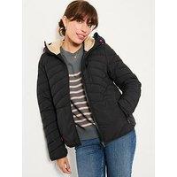 Fatface Erica Borg Puffer - Black