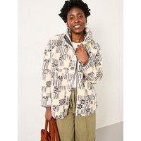 Fatface Rosie Pattern Fleece - Ivory