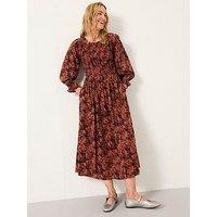 Fatface Mabel Vintage Midi - Dusky Purple