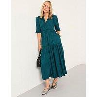 Fatface Elsie Midi Dress - Blue