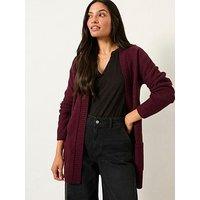 Fatface Harriet Cardigan - Burgundy