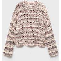 Mango Girls Knitted Jumper - Multi