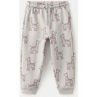 Mango Younger Boys Animal Print Co-Ord Joggers - Beige