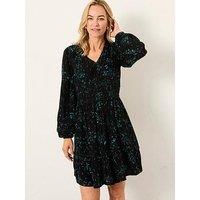 Fatface Pippa Meadow Dress - Black