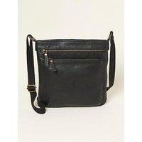 Fatface Allie Crossbody Bag - Black