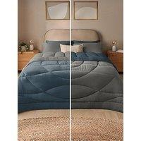 Silentnight Washed Supersoft Coverless Duvet And Pillowcase Set