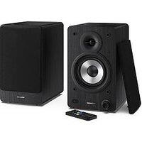 Sharp Cp-Ss30 Bookshelf Speakers - Black