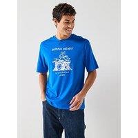 Hugo Namerix Graphic T-Shirt - Blue