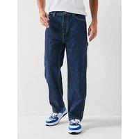 Hugo Blue Carpenter Baggy Jeans - Dark Blue
